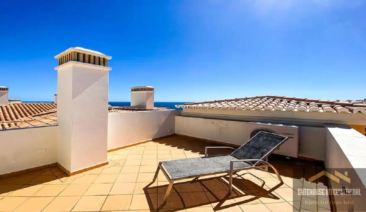 Sea View 3 Bed Townhouse In Salema West Algarve For Sale 5