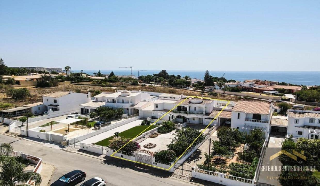 Sea View 3 Bed Villa With Pool & Garage In Luz Algarve 1