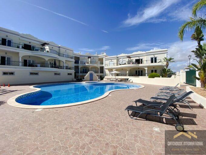 Lejlighed med 2 soveværelser med pool nær Porto do Mos-stranden Lagos Algarve3