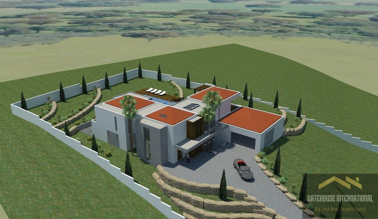 Building Plot For A 4 Bed Villa In Almancil Algarve 6