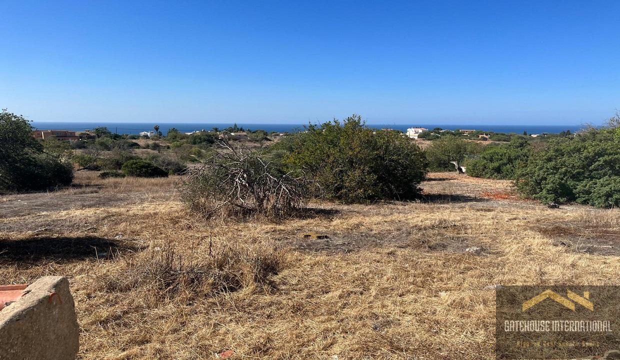 Hillside Sea View Plot With Ruins In Albufeira Algarve 1