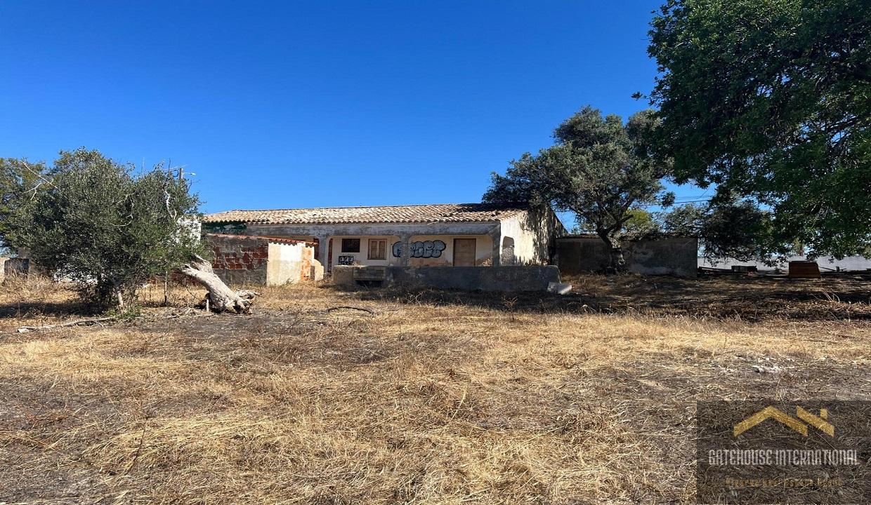 Hillside Sea View Plot With Ruins In Albufeira Algarve 8
