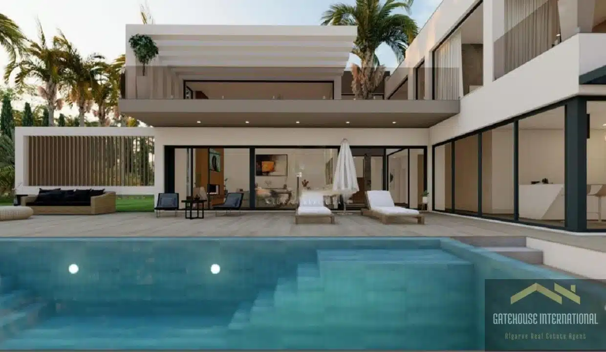 Land To Build a 4 Bed Modern Villa In Vilamoura Algarve 1