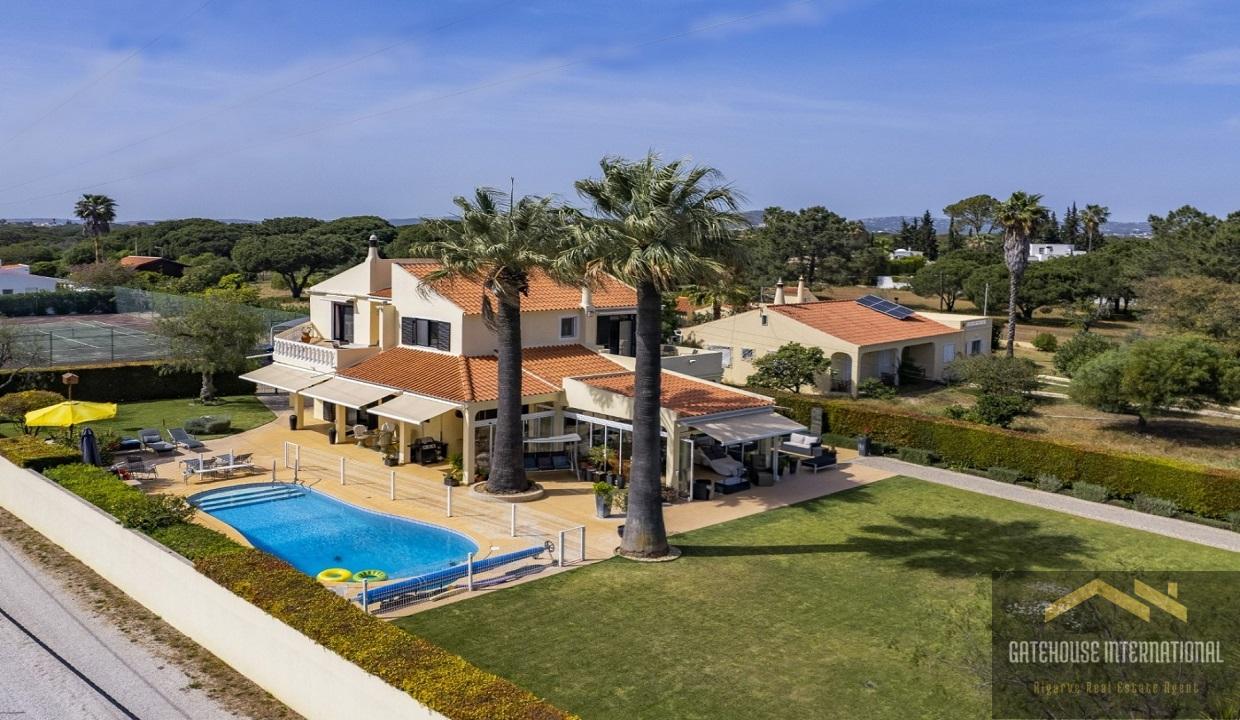 5 Bed Villa With Pool & Tennis Court Near Vale do Lobo Algarve