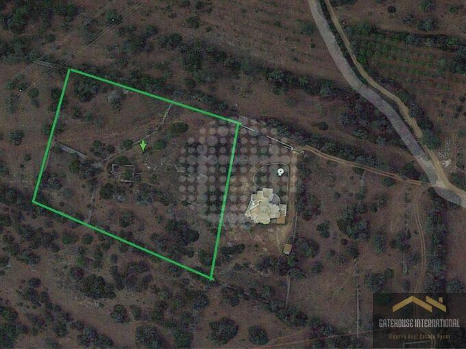 8000m2 Plot With 4 Bed Villa Project Approval In Tunes Central Algarve
