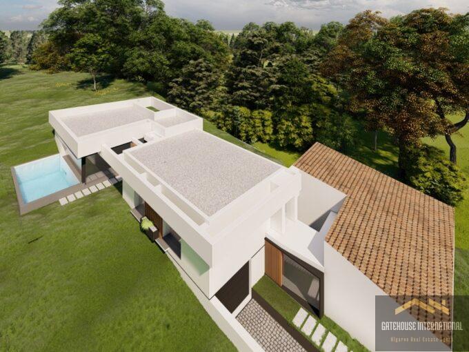 Terrain Avec Approbation Pour Une Villa De 4 Chambres à Loule Algarve 4