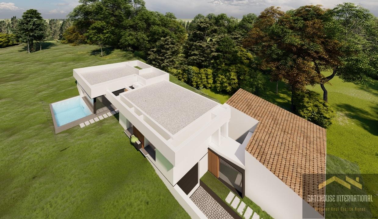 Land With Approval For A 4 Bed Villa In Loule Algarve 4