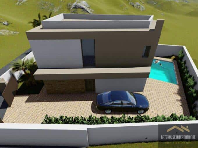 Grundstück mit Genehmigung zum Bau einer freistehenden Villa mit 3 Schlafzimmern in Albufeira3