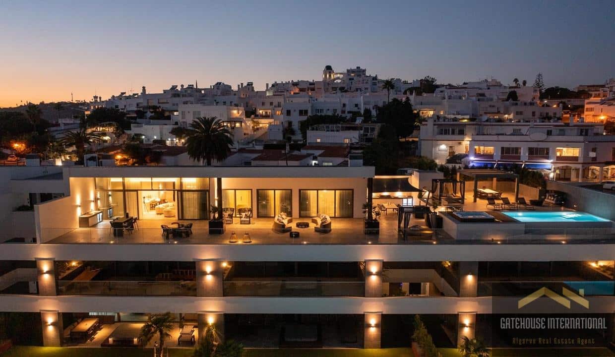 Luxury Sea Front Penthouse In Albufeira Algarve 8
