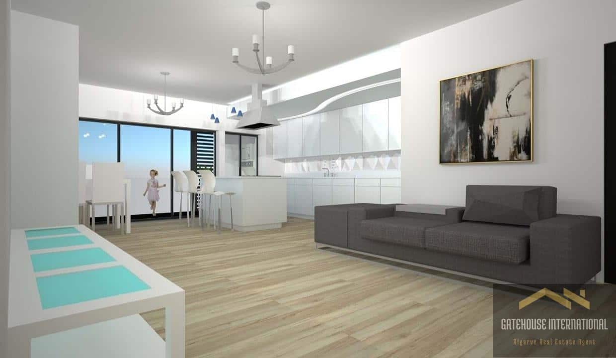 Modern 3 Bed Apartment In Sao Bras East Algarve 3