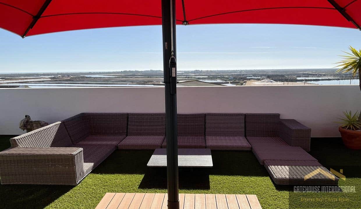 3 Bed Penthouse With Sea View Roof Terrace In Tavira Algarve 66