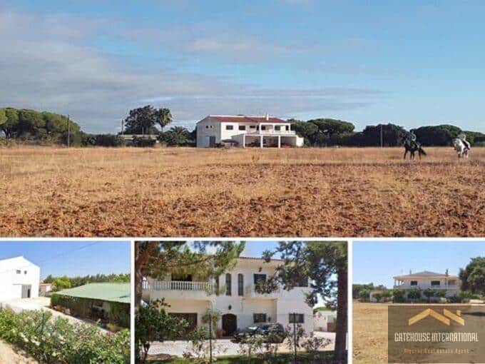 4 Bed Villa With 2.75 Hectares In Almancil Algarve
