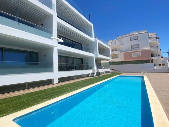 Lejlighed med 2 soveværelser og havudsigt i Lagos Algarve 11