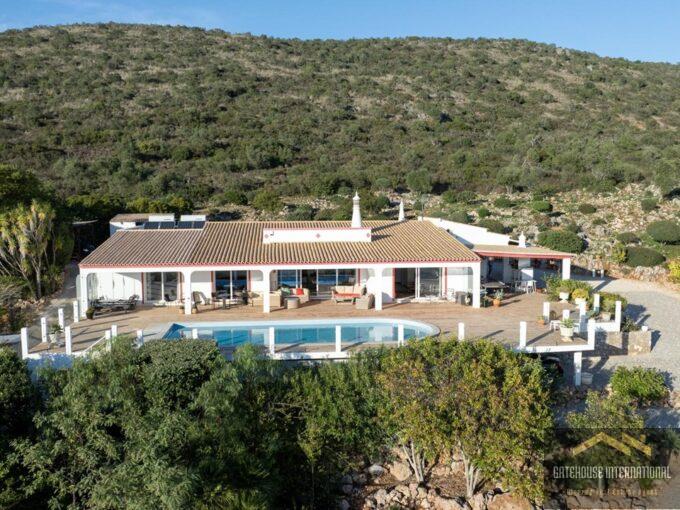 Stunning Sea View 4 Bed Villa In Santa Barbara Algarve76