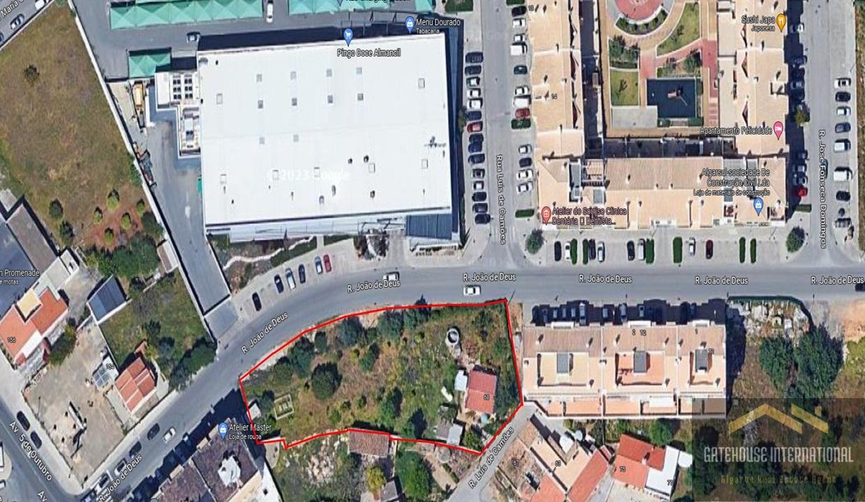 Building Plot For Multiple Apartment Block In Almancil Algarve