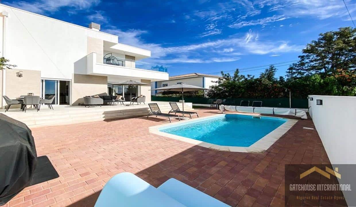 Sea View 4 Bed Modern Villa With Pool In Praia da Luz Algarve8
