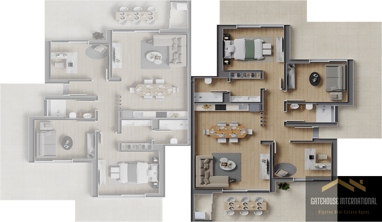 3 Bed 1st Floor Apartment In Pestana Valley Nature Resort Carvoeiro 5