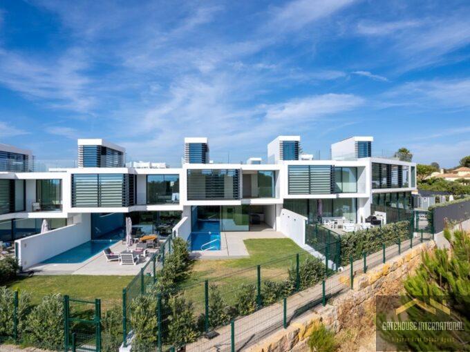Modernes, zeitgenössisches Stadthaus mit 3 Schlafzimmern in Almancil Algarve