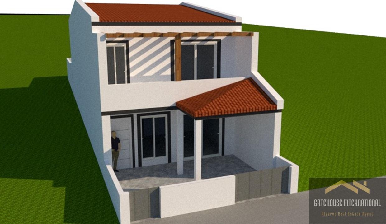 Algarve Building Land For A 3 Bed House In Burgau 2