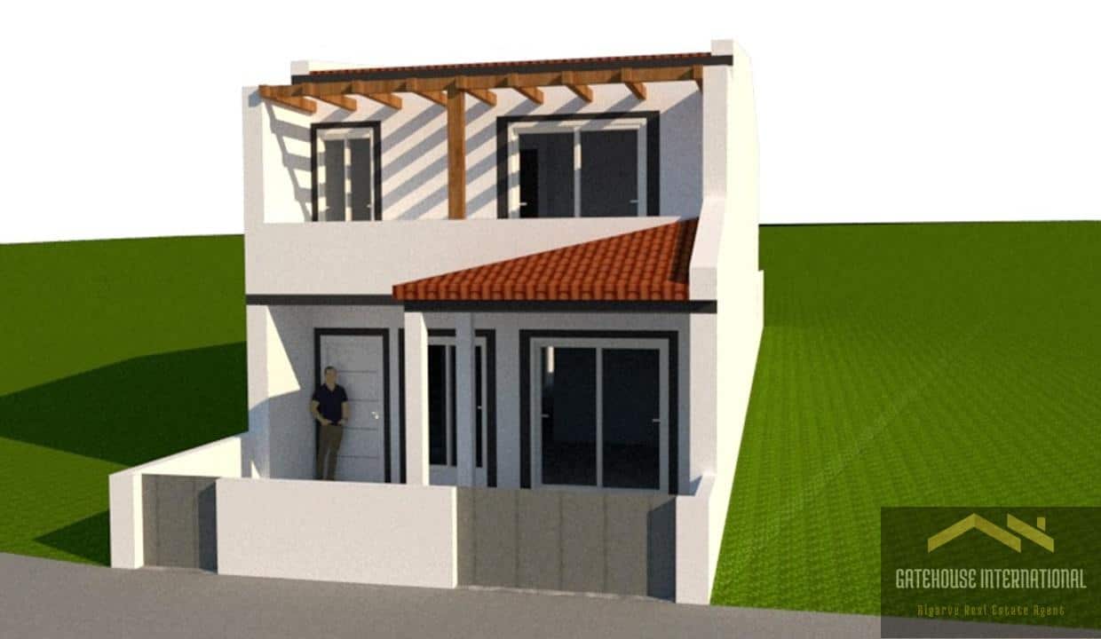 Algarve Building Land For A 3 Bed House In Burgau