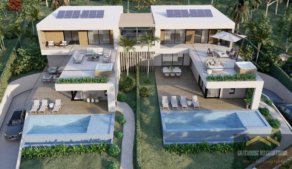 Building Land For 2 Villas in Santa Barbara de Nexe Algarve0