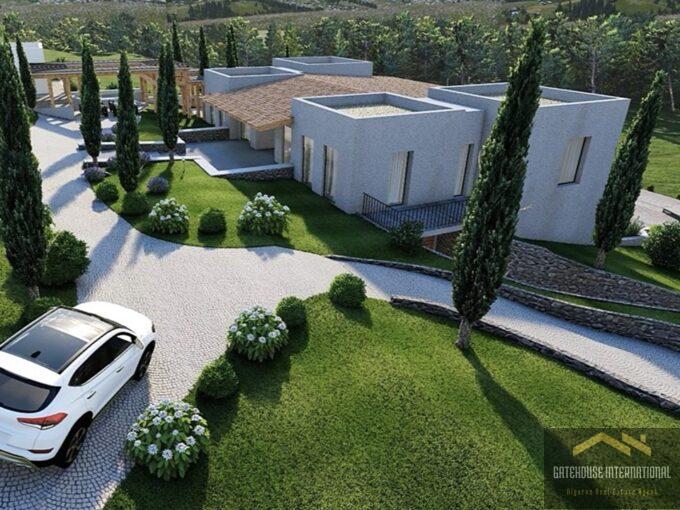 Terrain à bâtir de luxe avec projet approuvé à Loule Algarve 8