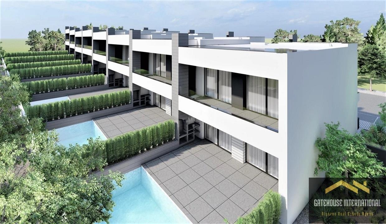 Modern 3 Bed Linked Villa With Pool In Almancil Algarve