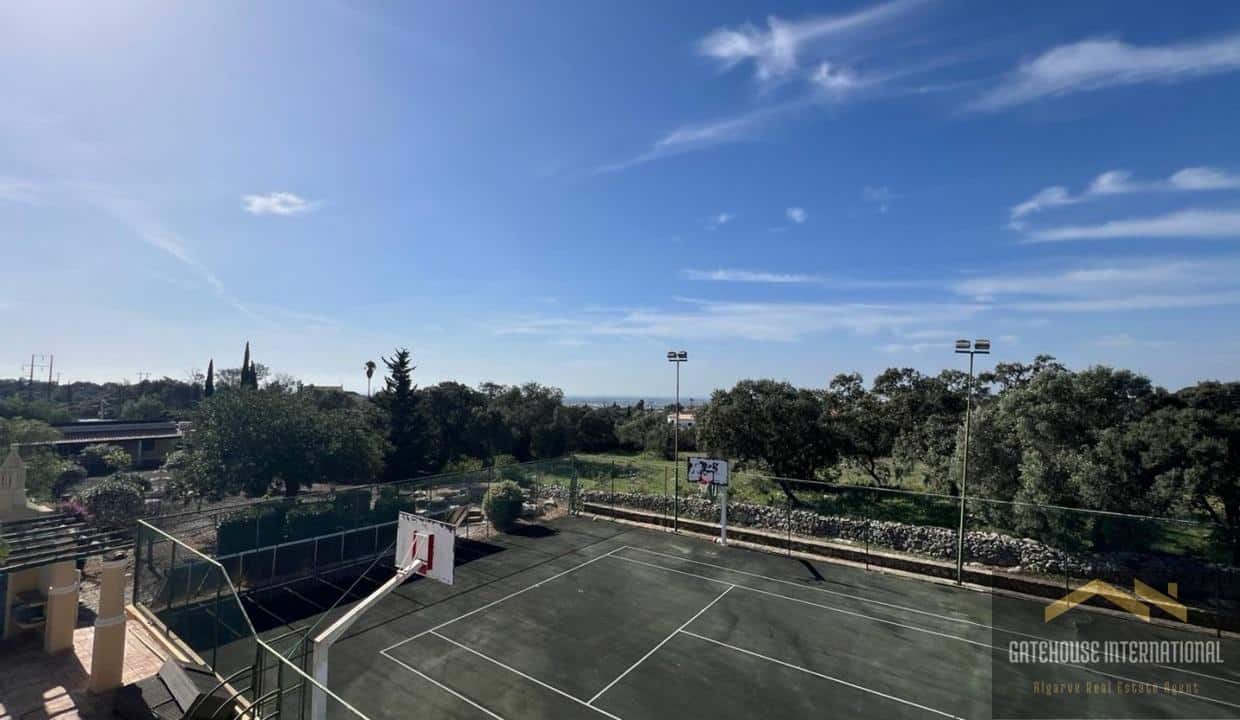 6 Bed Villa With Guest Annexe & Pool & Tennis Court In Santa Barbara de Nexe Algarve 89
