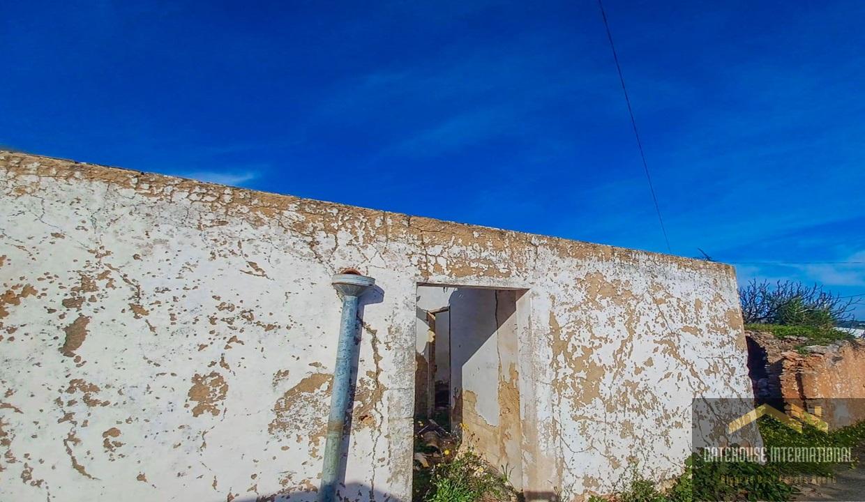 Loule Algarve Building Plot With A Ruin For Sale0