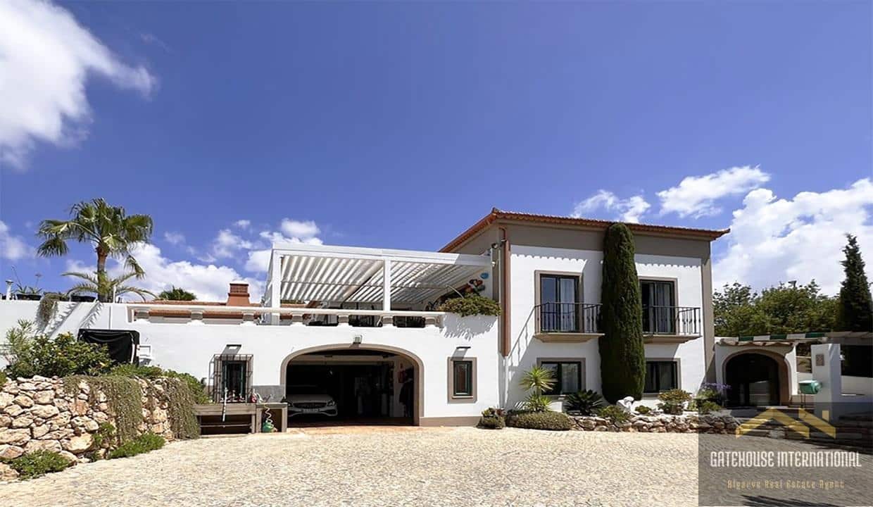 Panoramic Sea View 5 Bed Villa In Boliquime Algarve 34