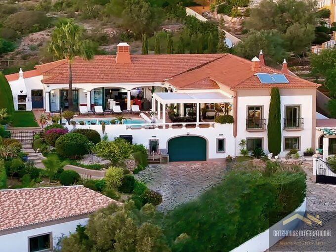 Panoramisch uitzicht op zee Villa met 5 slaapkamers in Boliquime Algarve 9