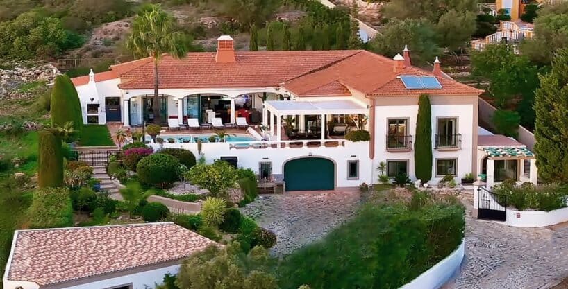 Panoramic Sea View 5 Bed Villa In Boliquime Algarve 9