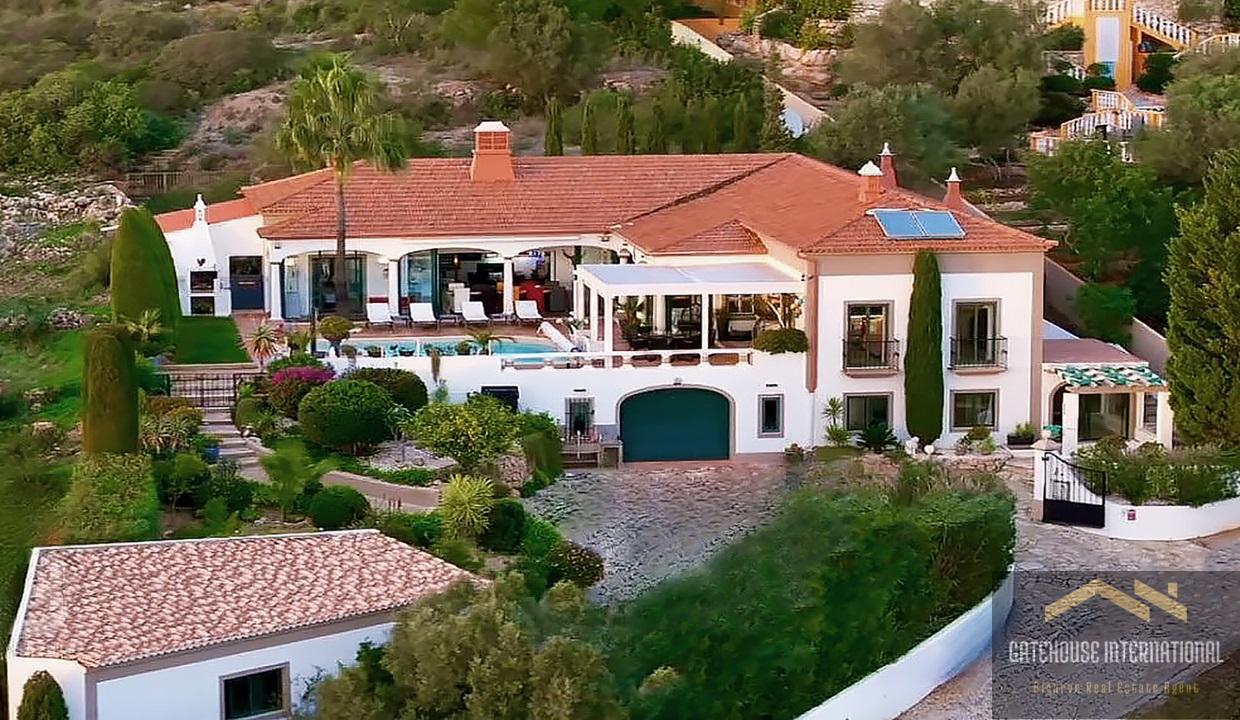 Panoramic Sea View 5 Bed Villa In Boliquime Algarve 9