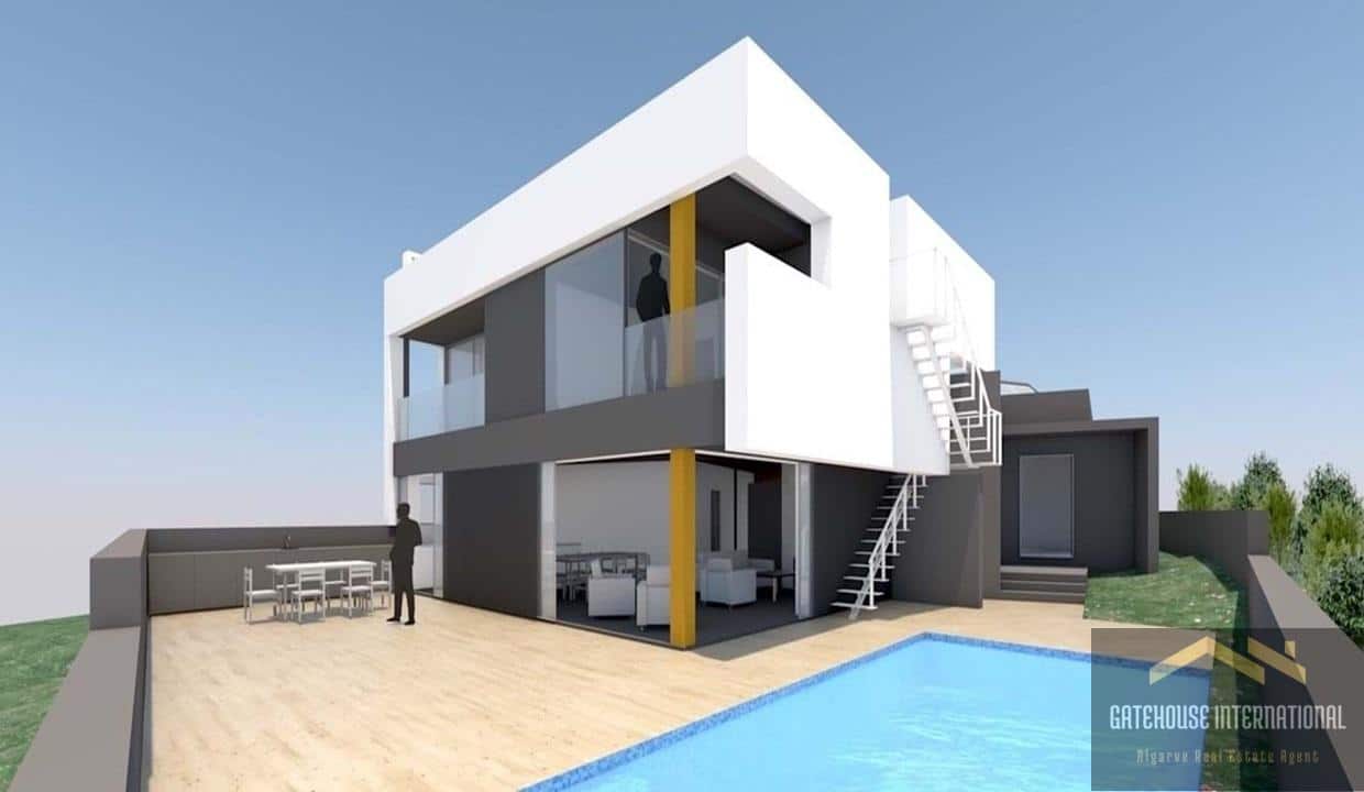 Part Built Villa For Sale In Parragil Loule Algarve