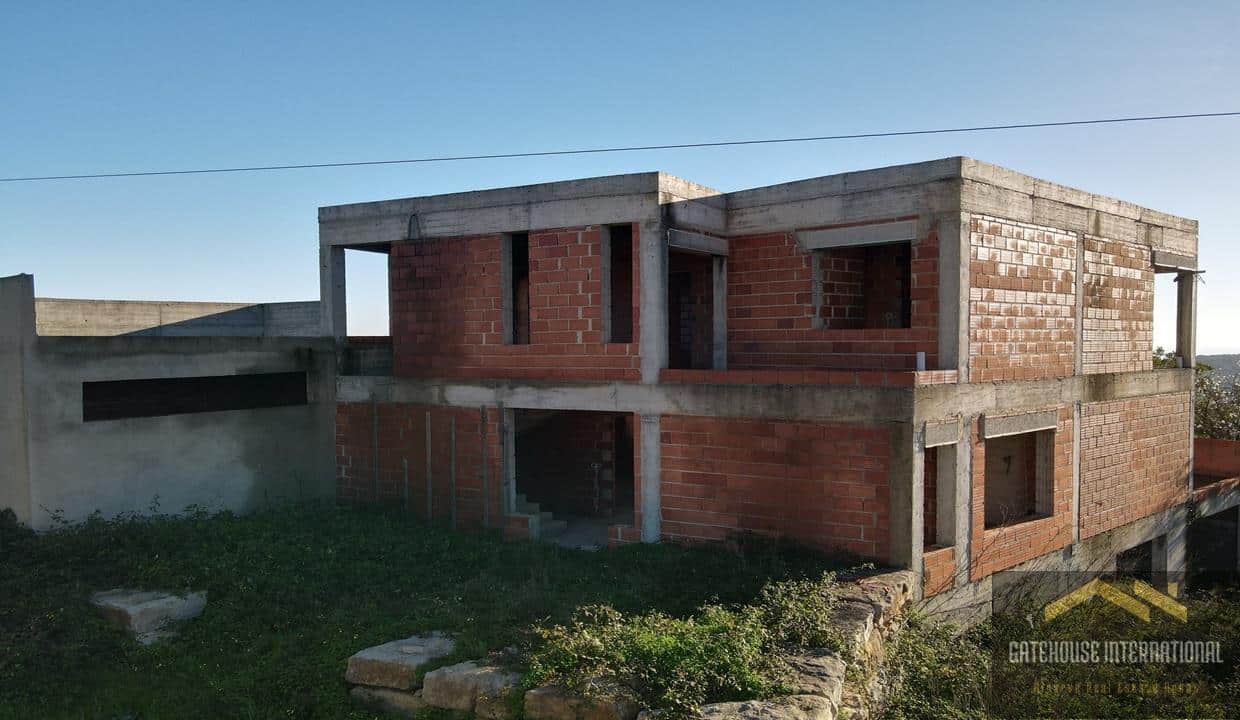 Part Built Villa For Sale In Parragil Loule Algarve00