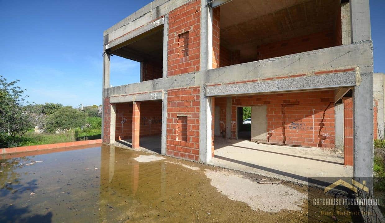 Part Built Villa For Sale In Parragil Loule Algarve544