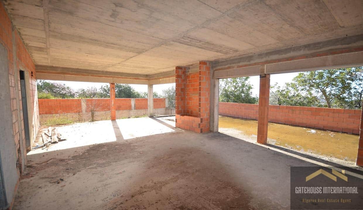 Part Built Villa For Sale In Parragil Loule Algarve655