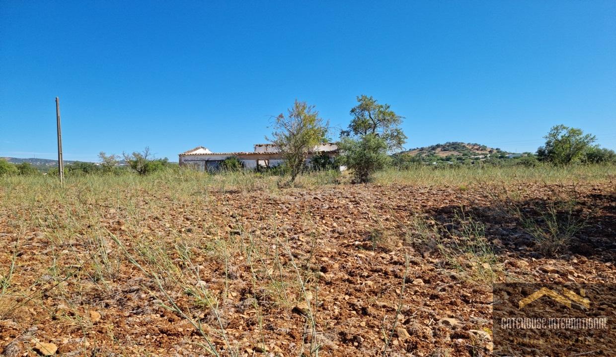 Ruin & 1 Hectare Plot Near Estoi Algarve For Sale