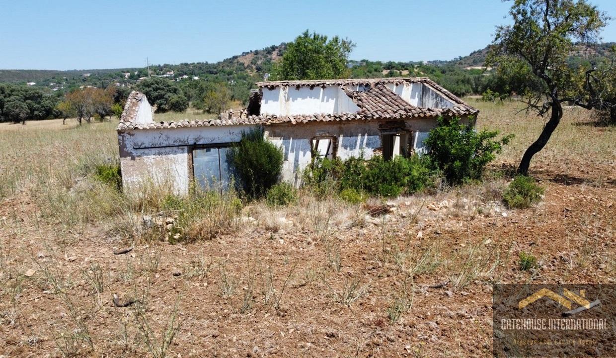 Ruin & 1 Hectare Plot Near Estoi Algarve For Sale0