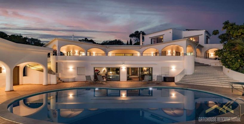 Sea View 6 Bed Renovated Villa In Vale Formoso Almancil Algarve 54