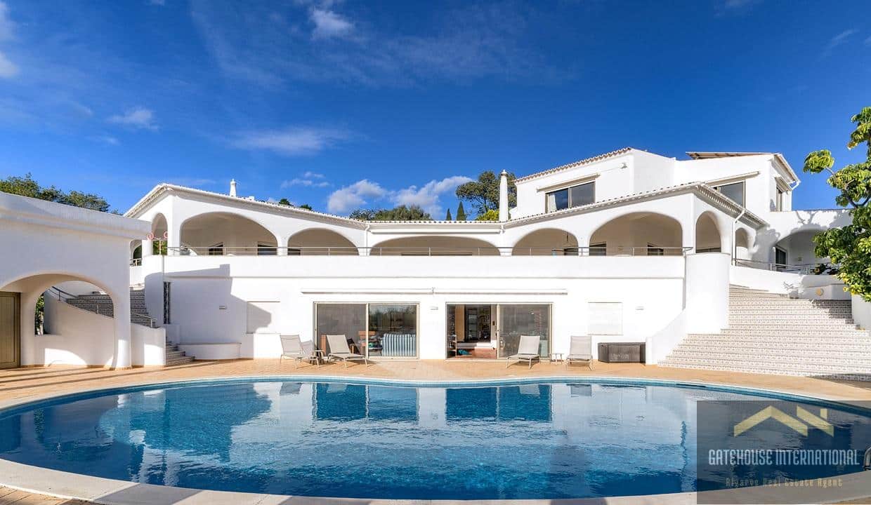 Sea View 6 Bed Renovated Villa In Vale Formoso Almancil Algarve 87