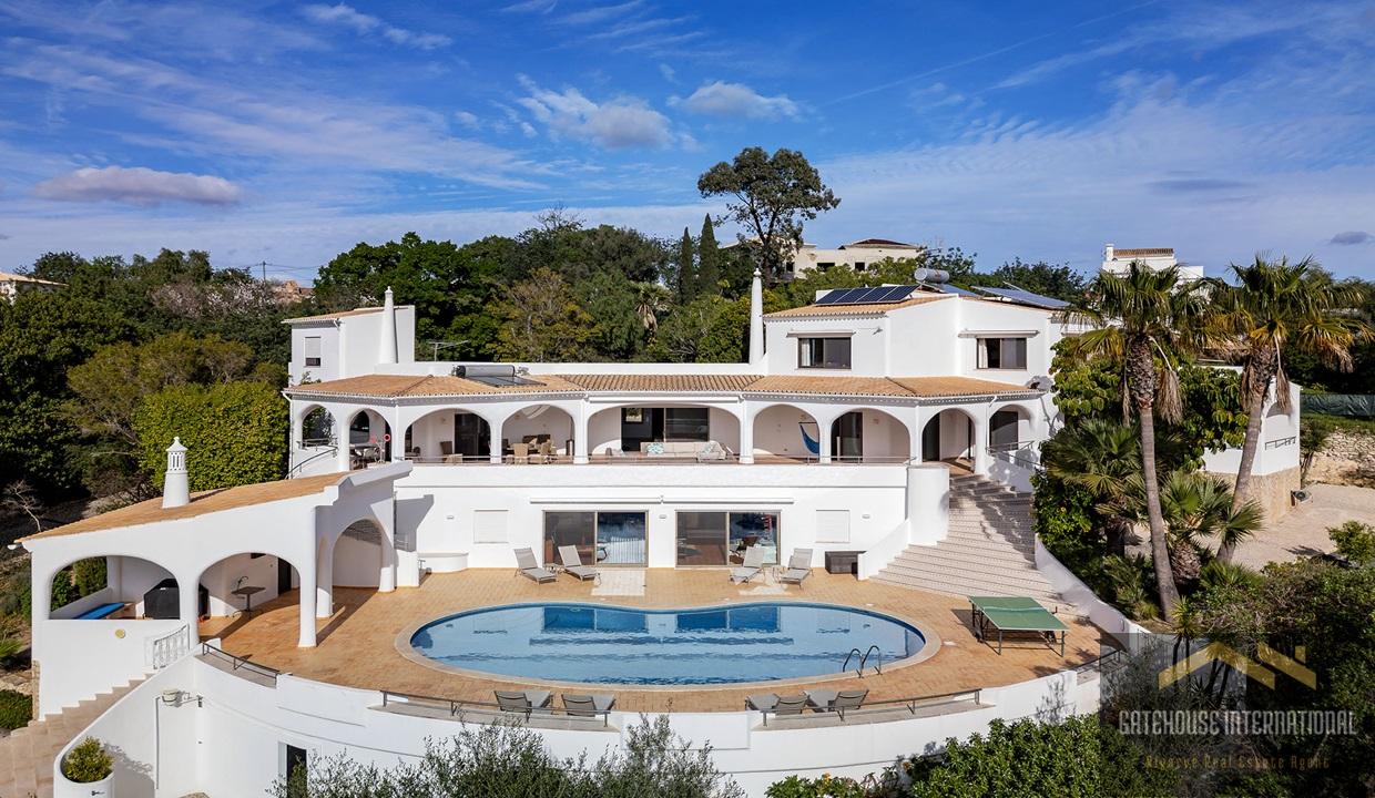 Sea View 6 Bed Renovated Villa In Vale Formoso Almancil Algarve