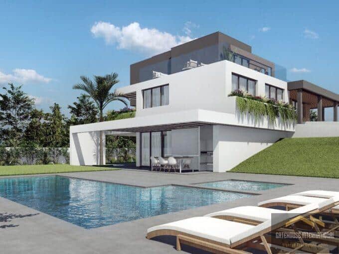 Villa de 4 chambres en construction à Olhao Algarve à vendre 99