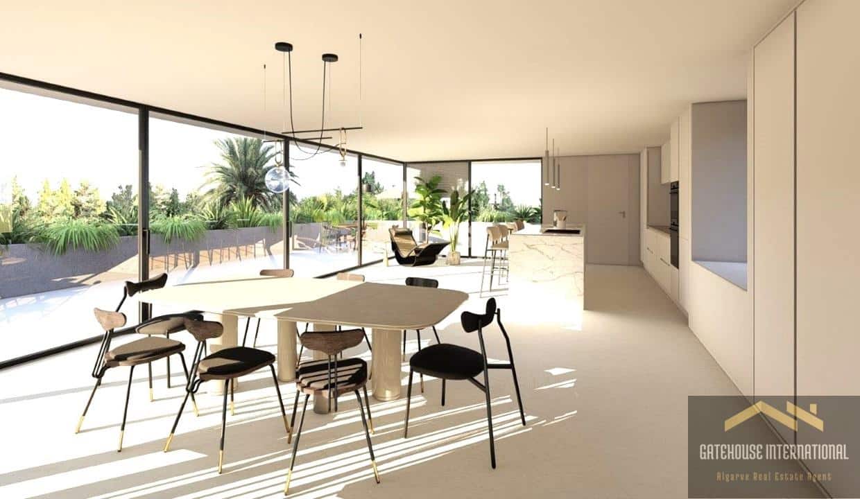 Brand New Single Storey Sea view Villa In Pera Algarve3
