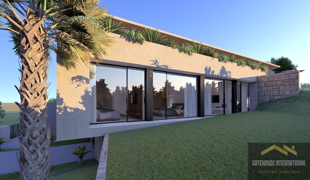 Brand New Single Storey Sea view Villa In Pera Algarve6