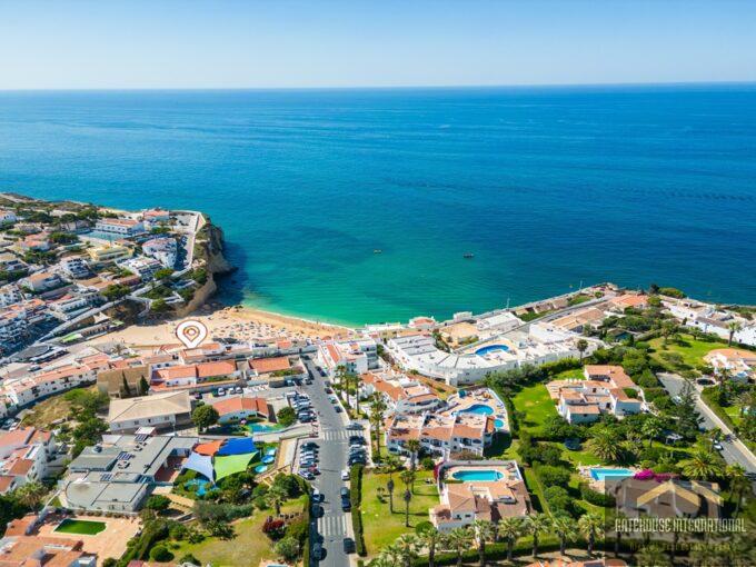 Propiedad En La Playa De Carvoeiro Con 4 Estudios De Alquiler En Algarve