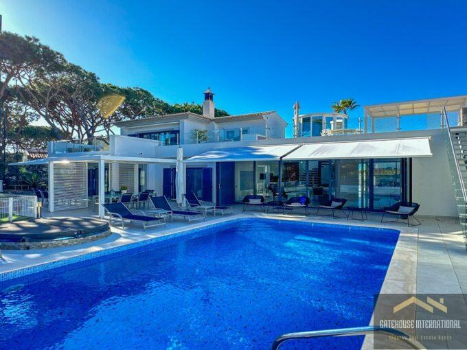 Villa avec vue sur le golf à vendre à Vale do Lobo Algarve 1