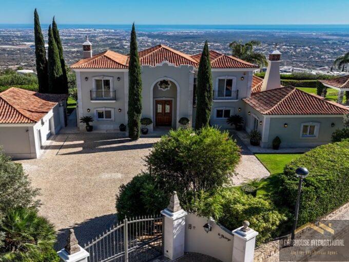 Villa met 6 slaapkamers en bijgebouw met zeezicht in Goldra Loule Algarve te koop4