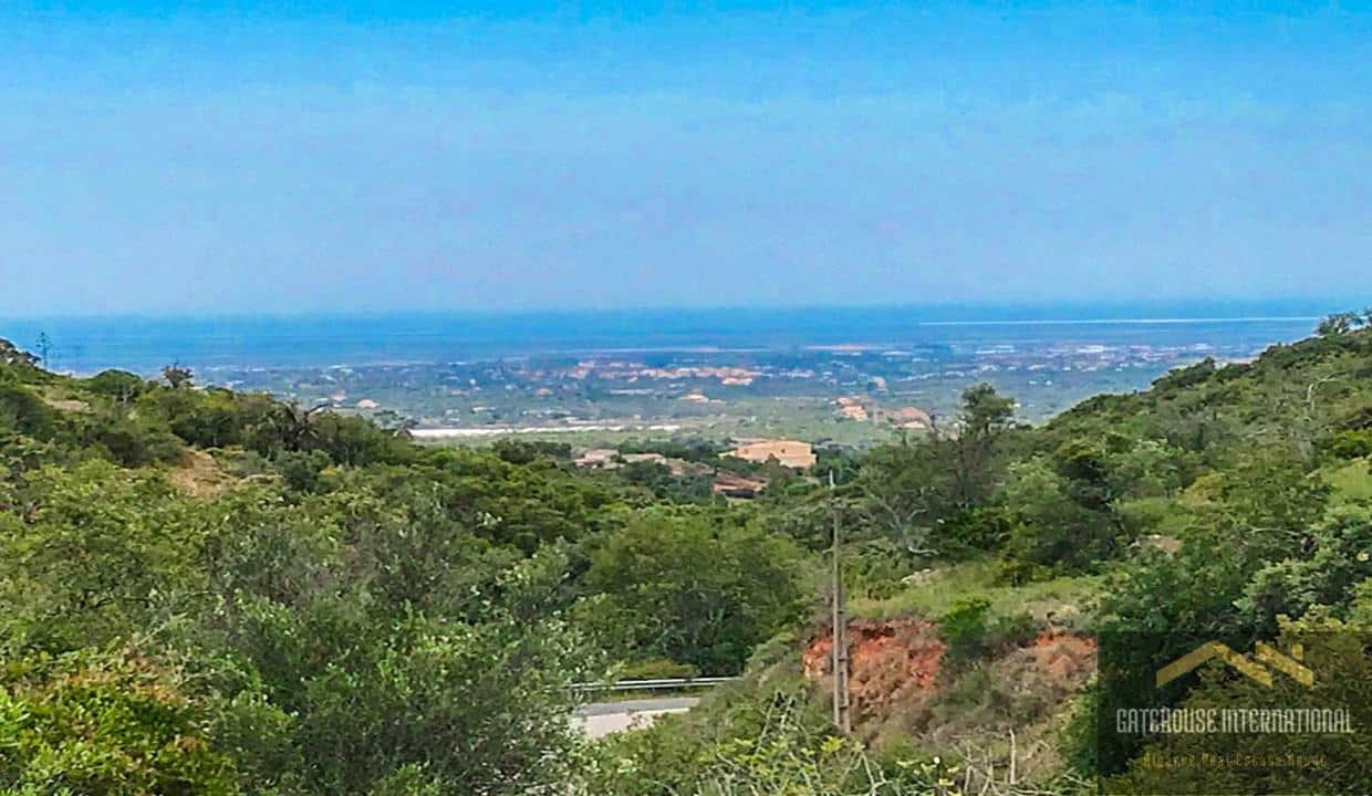 Sea Views Building Plot & Ruin For Sale In Estoi East Algarve