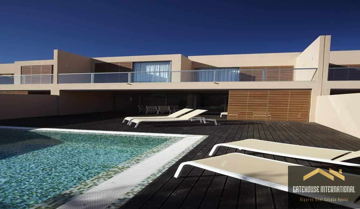 3 Bed Modern Townhouse With Pool Near Salgados Beach Albufeira Algarve 1